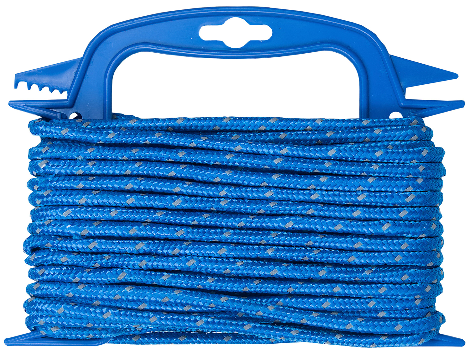 Connex Polypropylen-Seil 16-fach geflochten, reflektierend, max. 30 kg, Blau ø 4 mm × 20 m