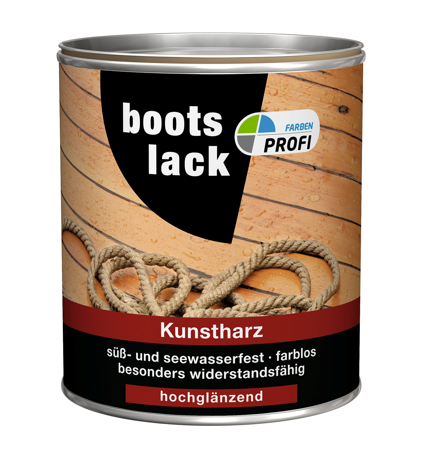 PROFI Kunstharz Bootslack 375 ml, hochglänzend