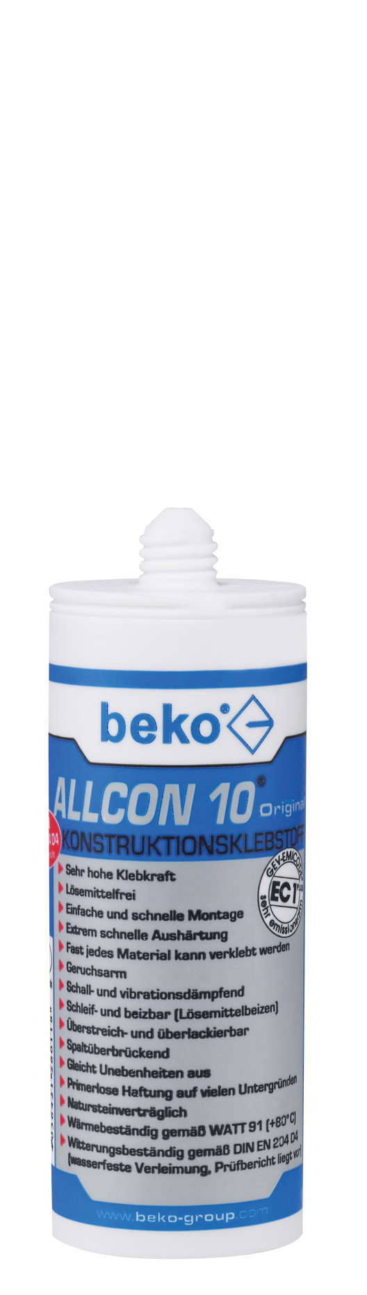 beko® Allcon 10®, Konstruktionsklebstoff, 150 ml
