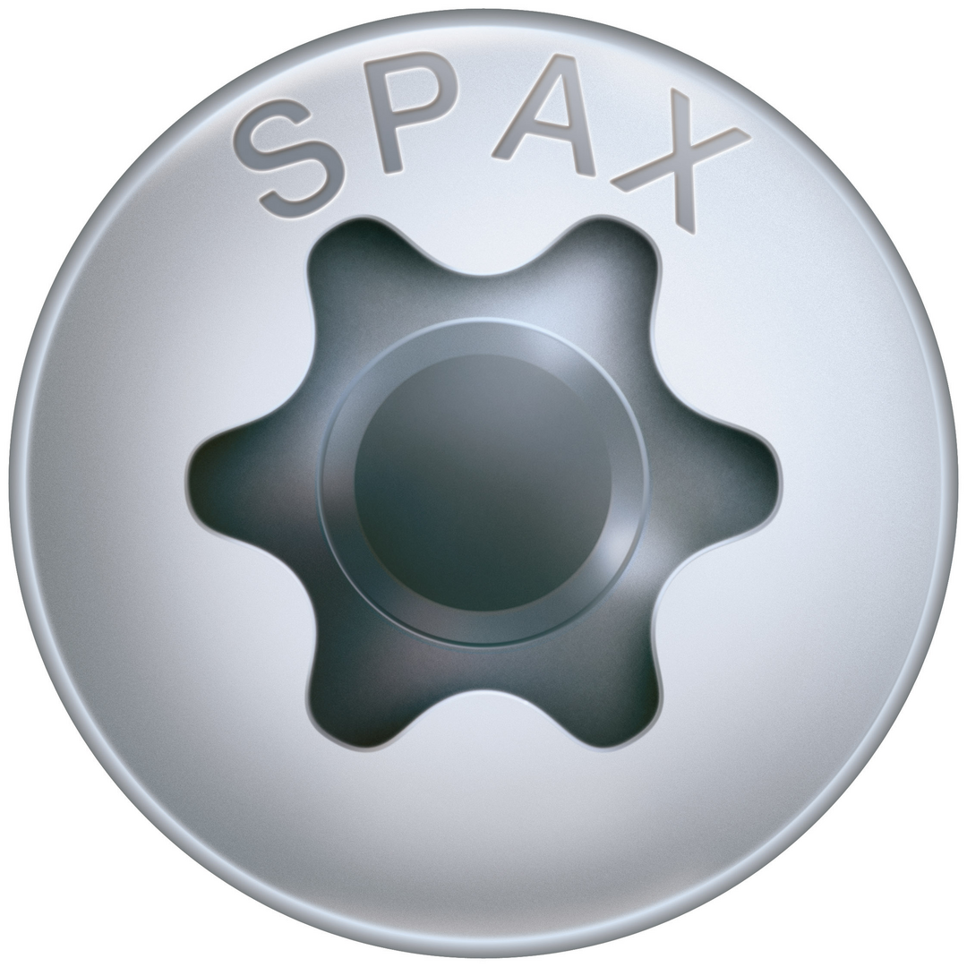 SPAX® Universalschraube Halbrundkopf T-STAR plus® Vollgewinde 3,5x12 mm 25 Stück