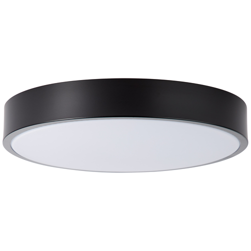 brelight LED-Deckenleuchte Slimline Ø 33 cm, 24 W, Schwarz/Weiß | 429996