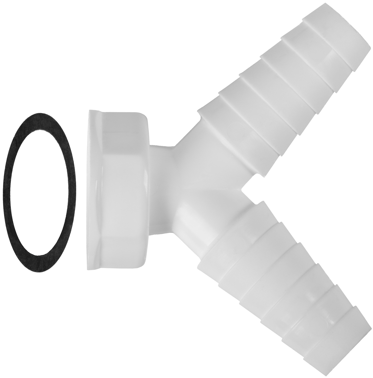 Cornat Doppel-Schlauchanschluss 45°, 1" IG, ø 21 mm - ø 23 mm