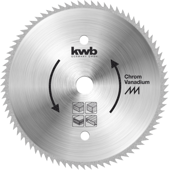 kwb Profilholz-Kreissägeblätter für Handkreissägen Ø 190 x 16 mm