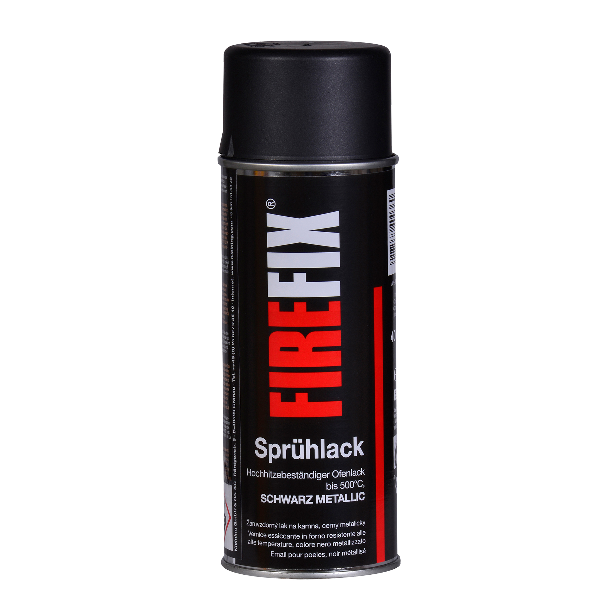 FIREFIX® Ofenspray, 400 ml, schwarz