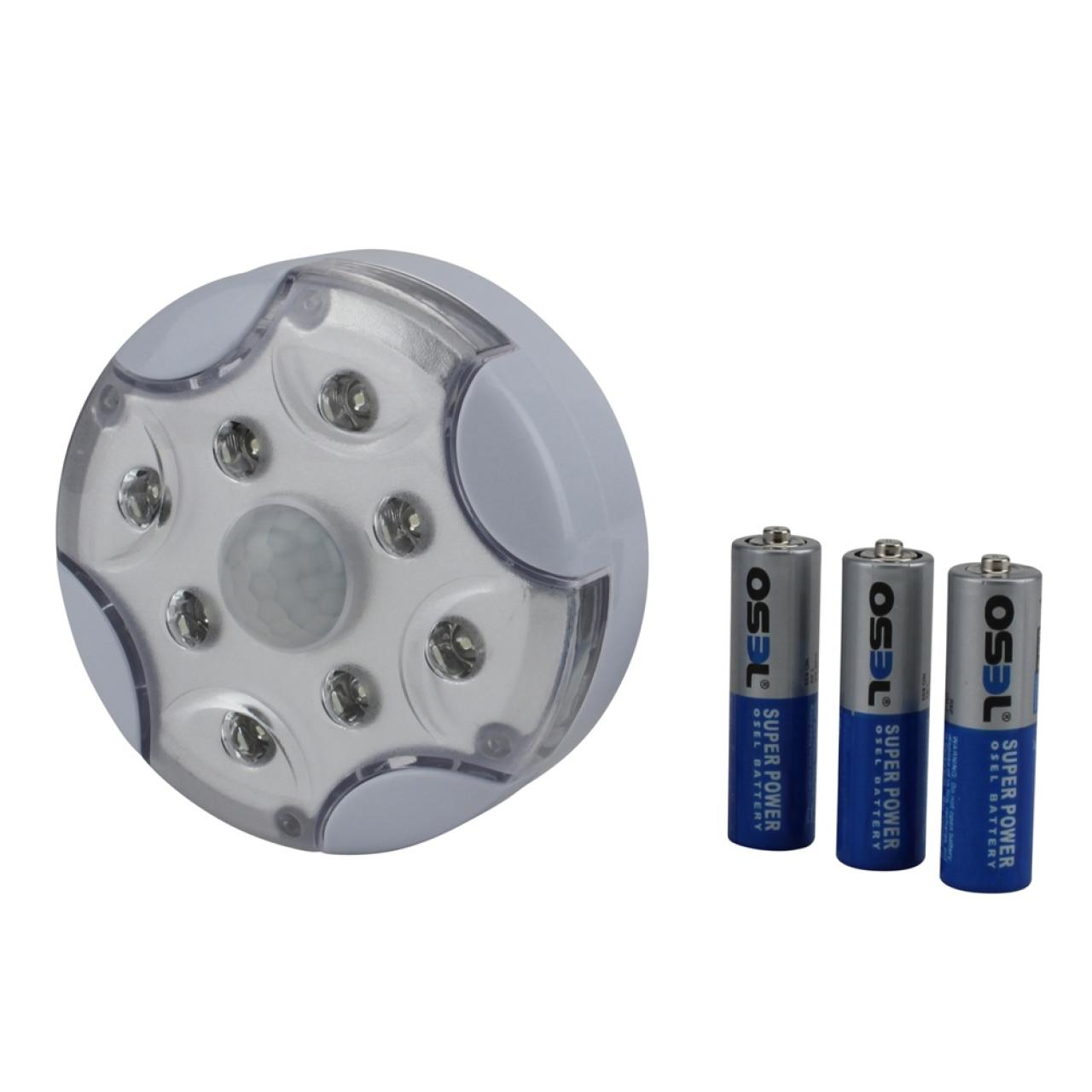 uniTEC LED-Nachtlicht mit Bewegungsmelder