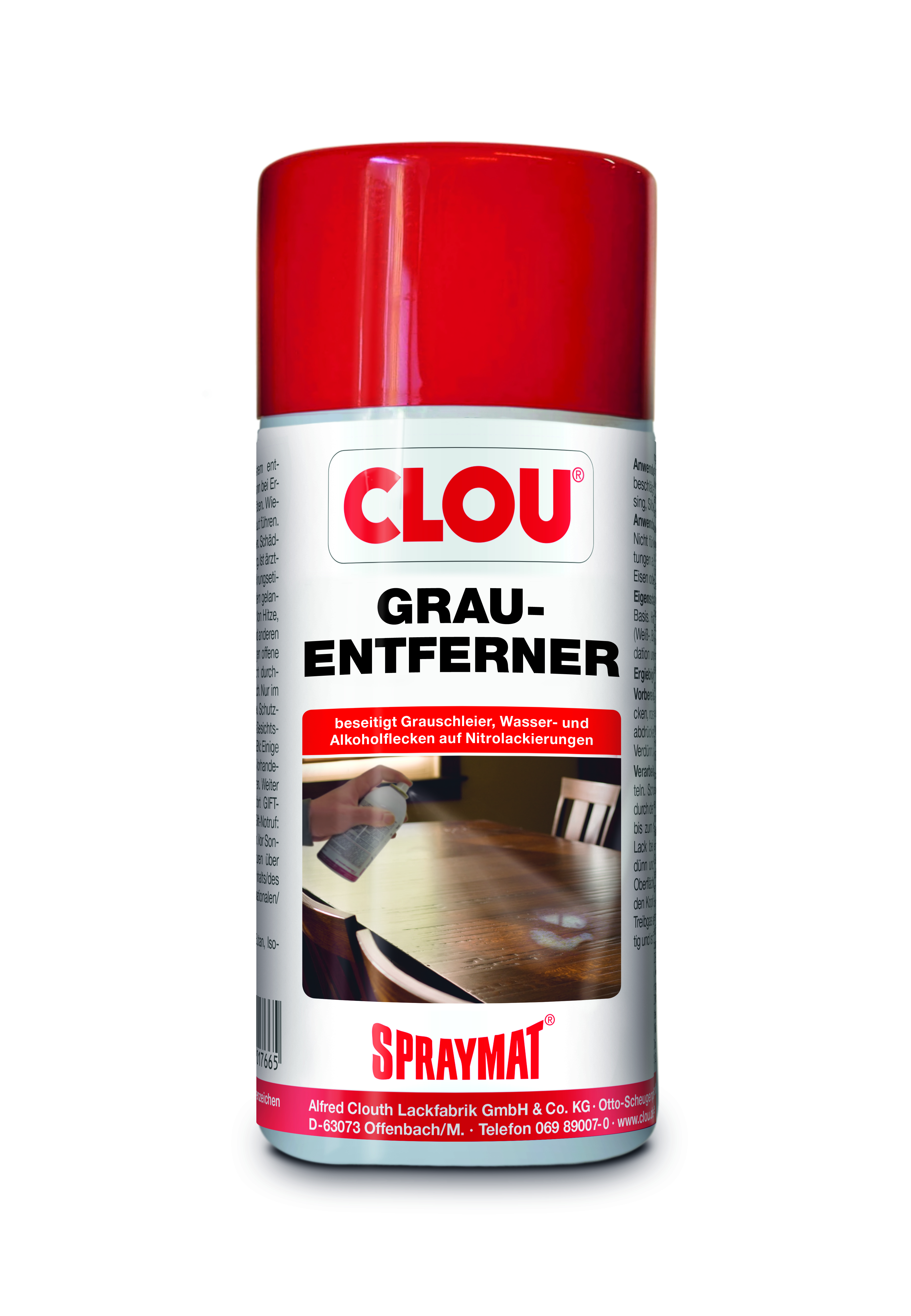 CLOU Spraymat Grau-Entferner 300 ml