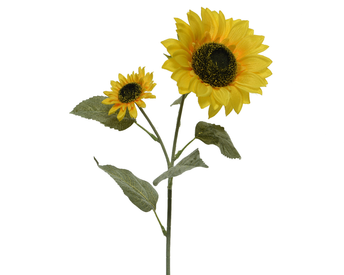 Kaemingk Kunstblume Sonnenblume am Stiel, 72 cm