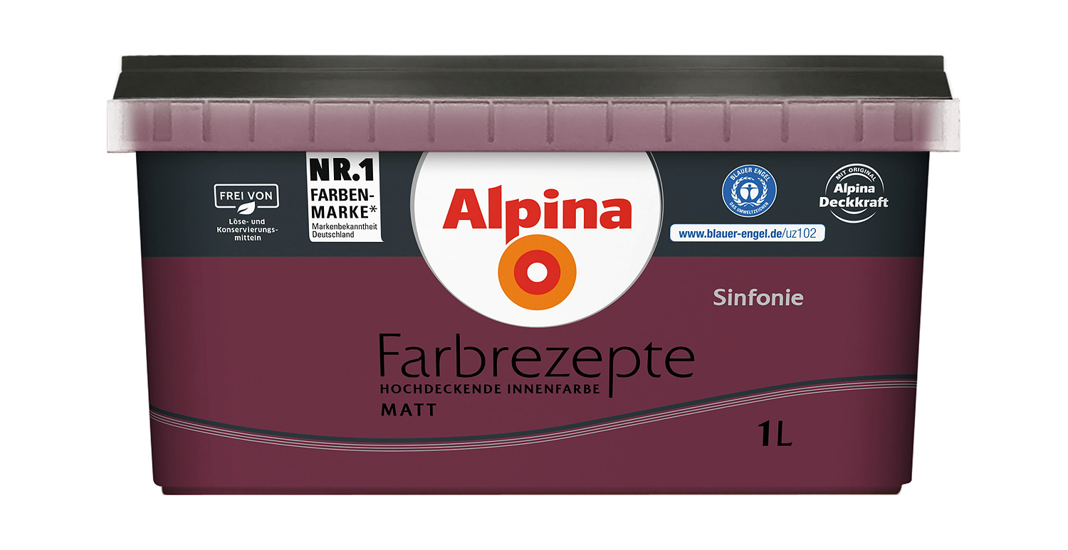 Alpina Farbrezepte - Sinfonie 1 Liter, matt