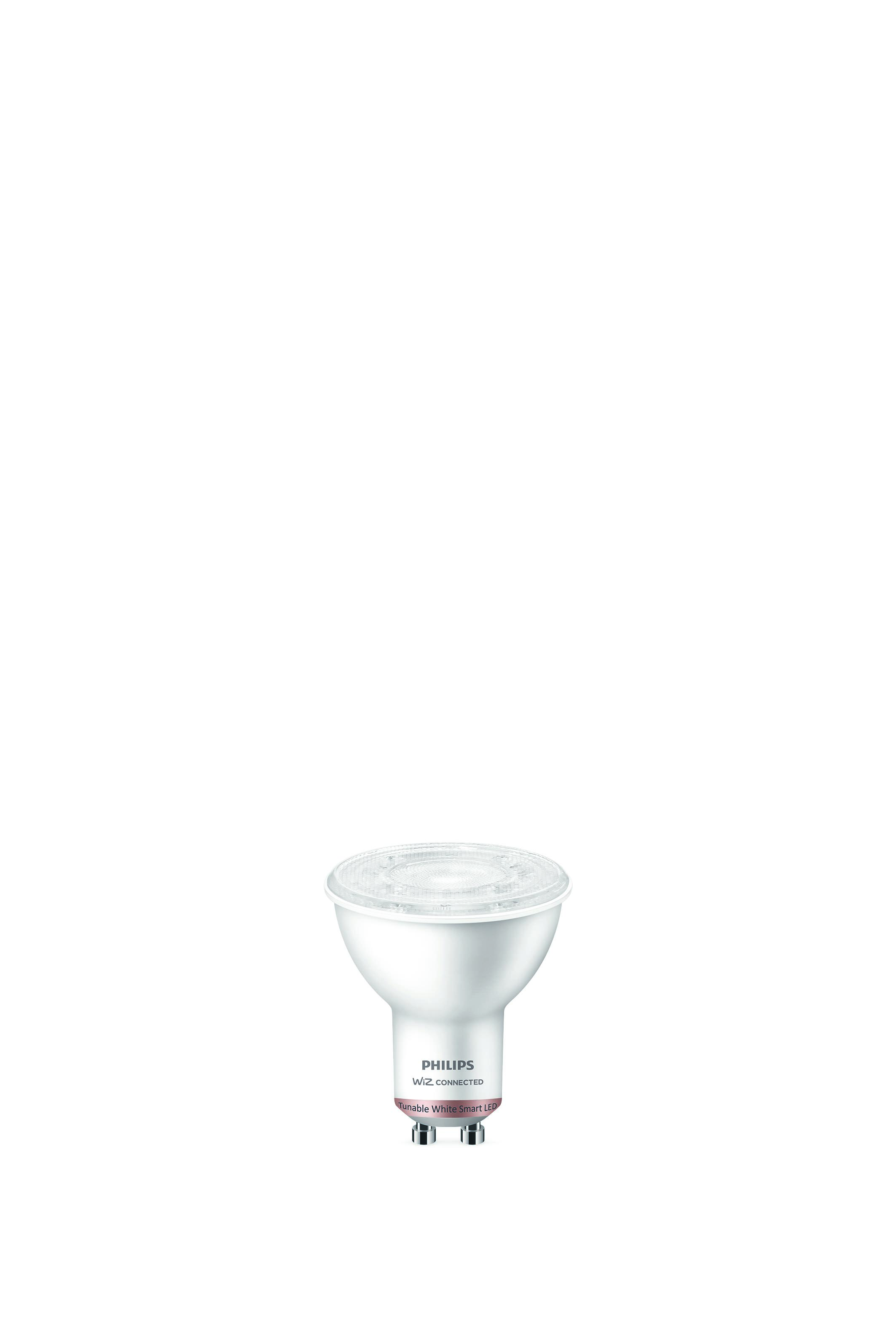 PHILIPS Smart LED GU10, WiZ connected, 4,7 W, 345 lm, dimmbar