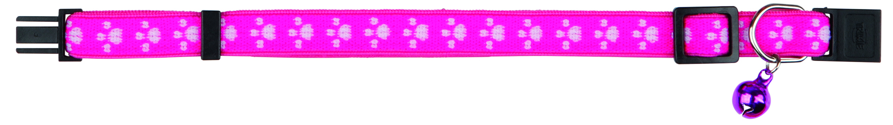 Trixie Katzenhalsband, elastisch, Pfotenmotiv