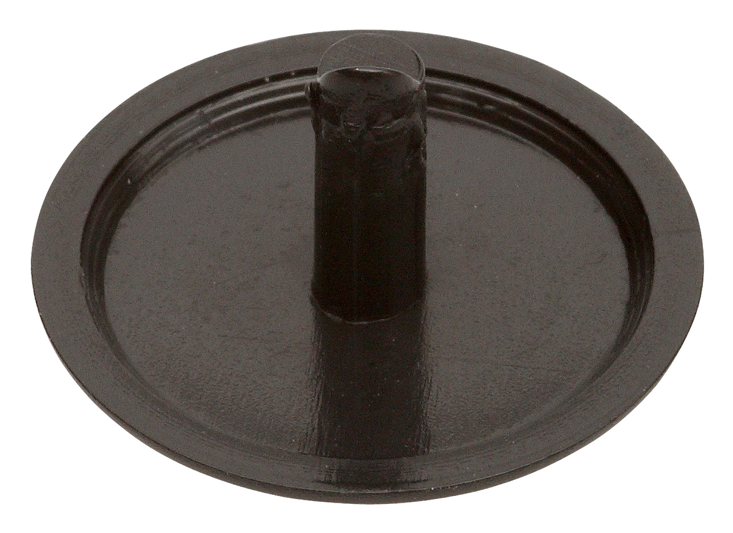 SWG Kappen Kopfloch, Kunststoff, 2,5 mm, Tiefschwarz, 16 Stück