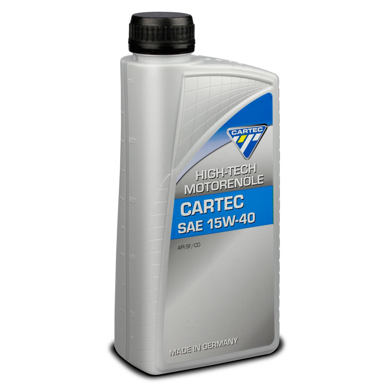 CARTEC Mehrbereichs-Motoröl SAE 15W-40, 1 L
