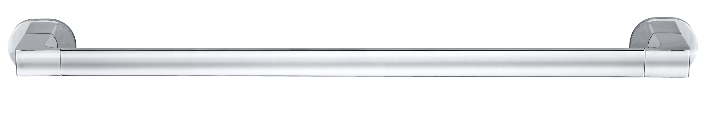 Wenko UV-Loc® Badetuchstange Uno Maribor 63 x 5 x 7,5 cm, silber glänzend. Befestigen  ohne Bohren | Uno | 63 x 5 x 7,5 cm | 422579