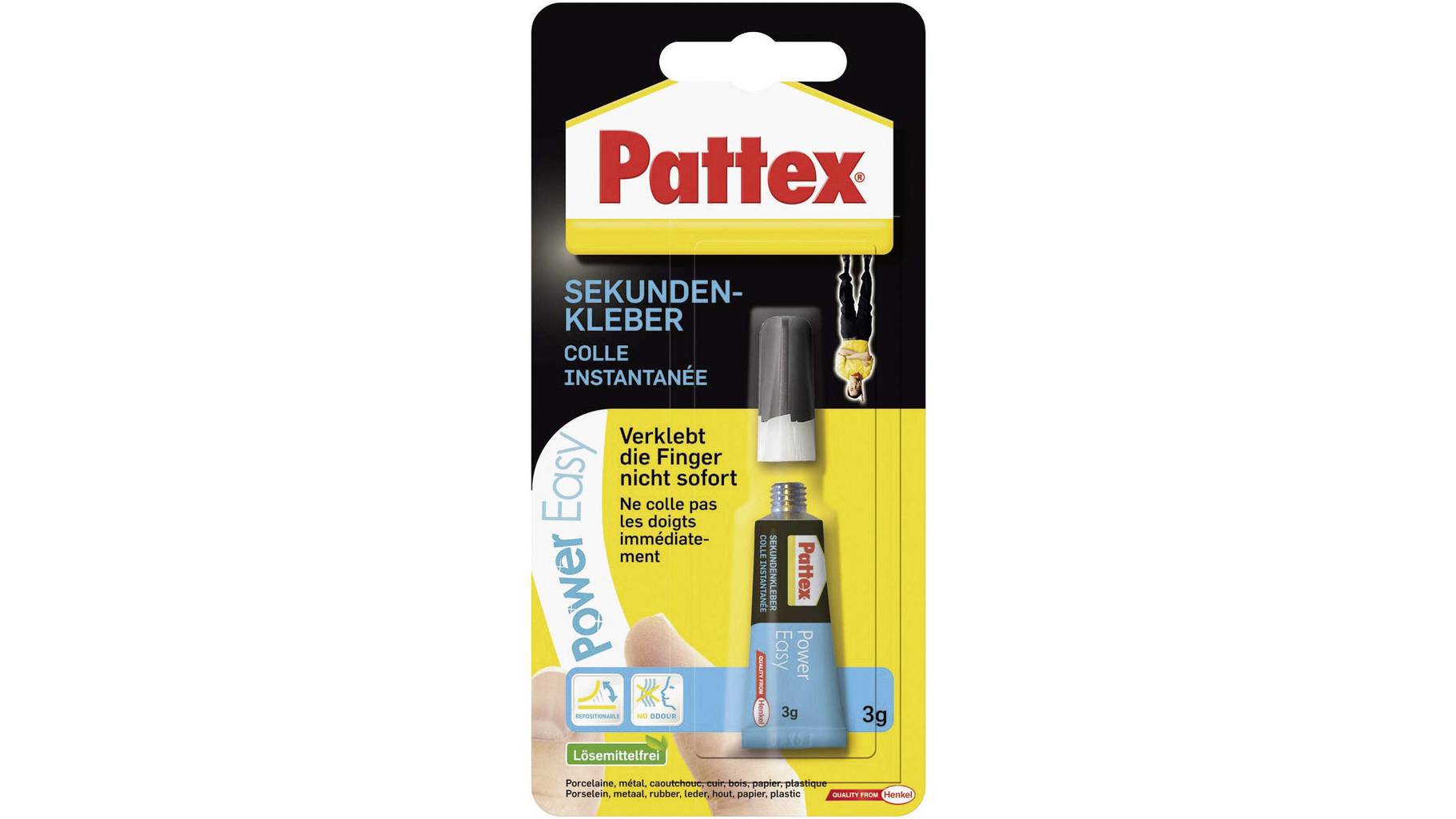 Pattex® Sekundenkleber Power Easy Gel 3 g