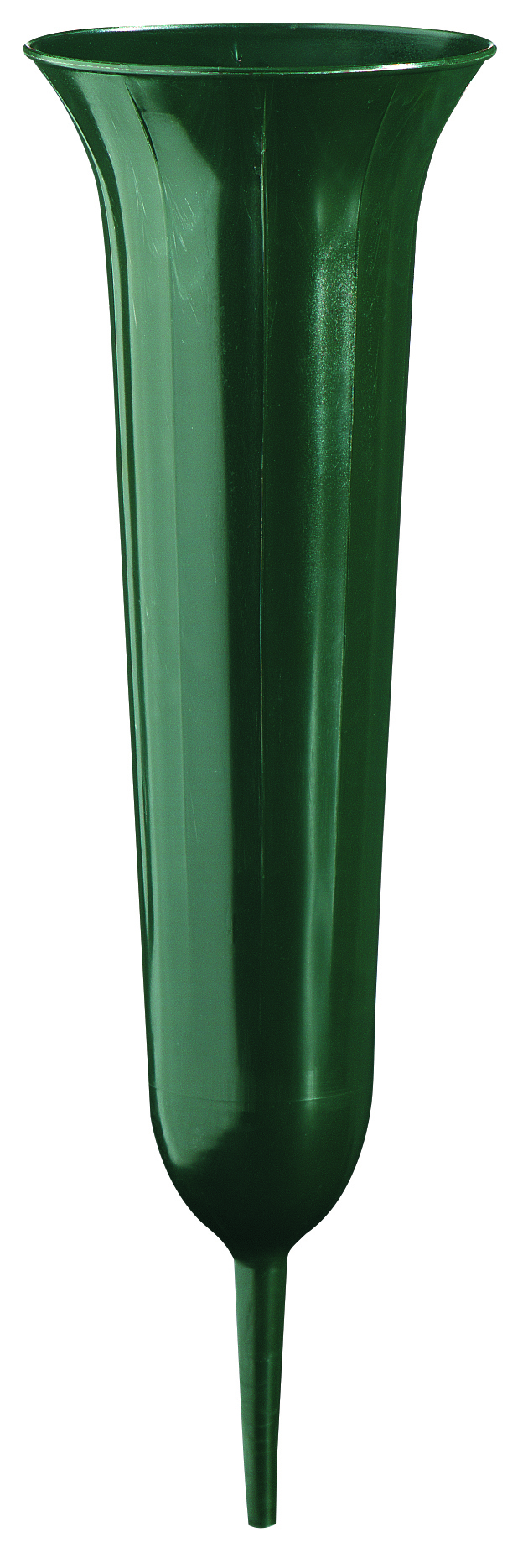 Geli Grabvase 42 cm dunkelgrün