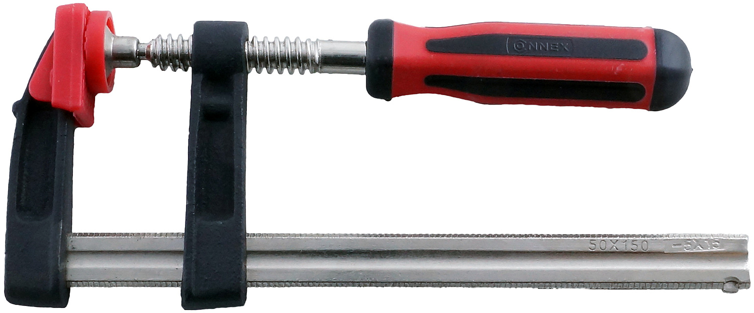 Connex Bastler-Schraubzwinge 150 × 50 mm, Schienenstärke 15 × 5 mm