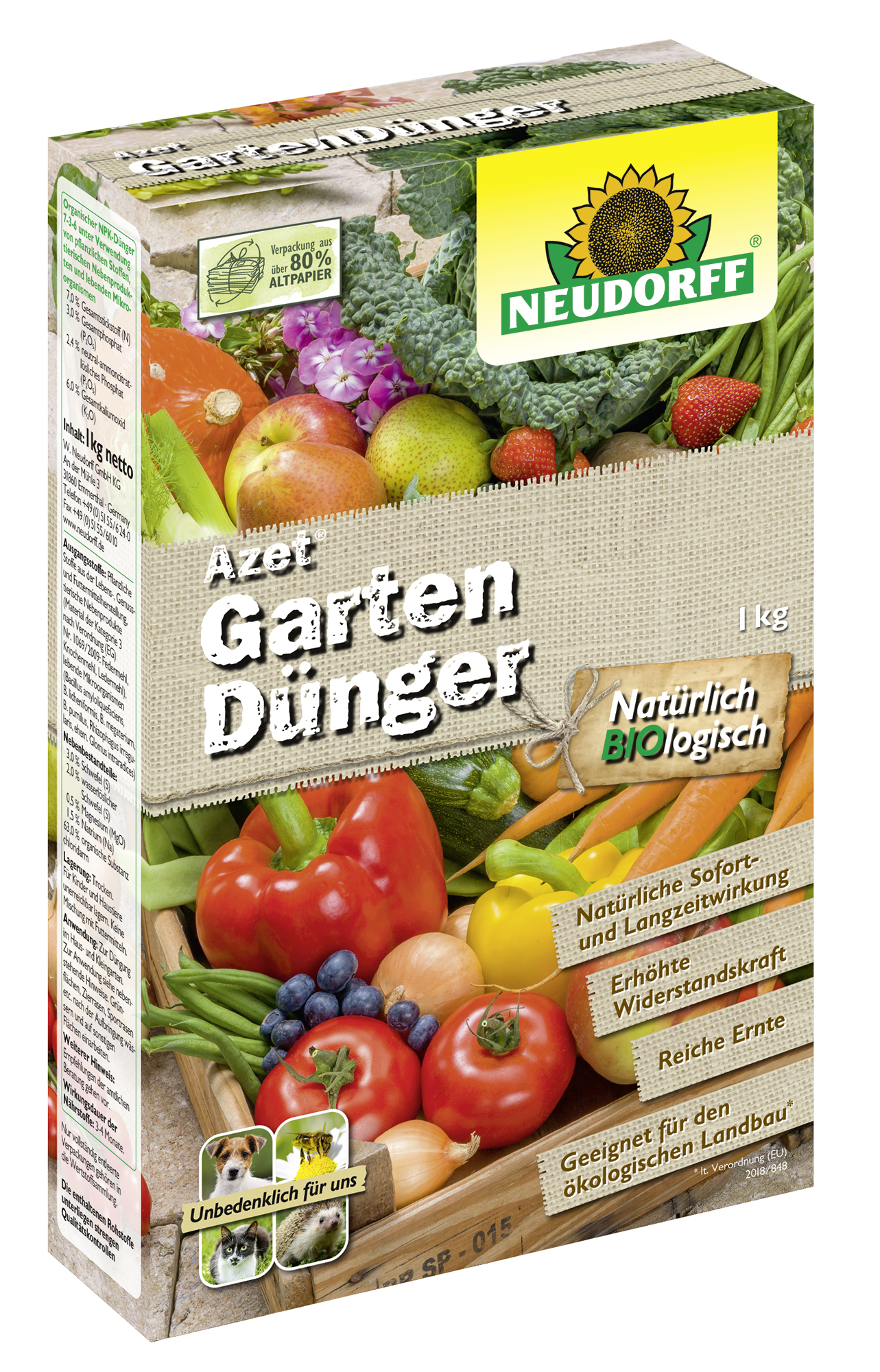 Neudorff® Azet® GartenDünger 1 kg
