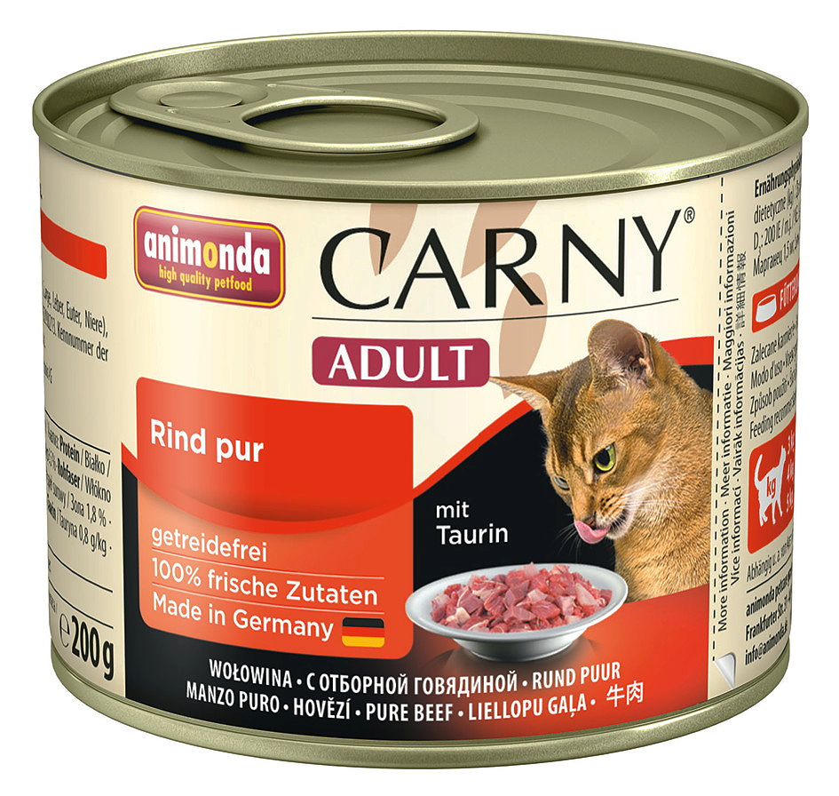 animonda Carny® Adult Rind pur 200 g