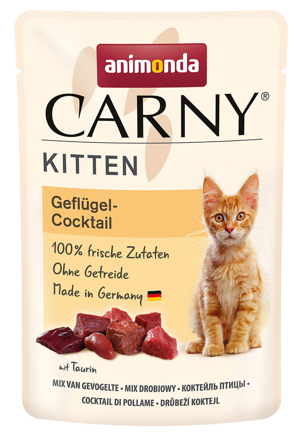 animonda Carny® Kitten Rind + Geflügel 85 g