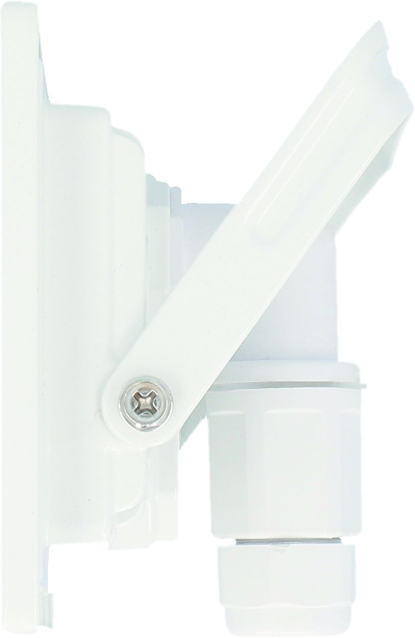 uniTEC LED-Strahler 10 W, 6500 K, 850 lm, IP65, Weiß