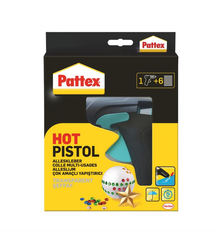 Pattex® Hot Pistol Starter-Set 1 Pistole + 6 Sticks