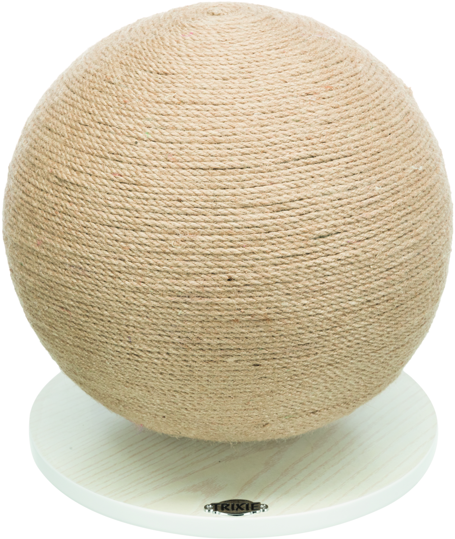 Trixie Kratzball auf Platte Ø 29 x 31 cm, natur