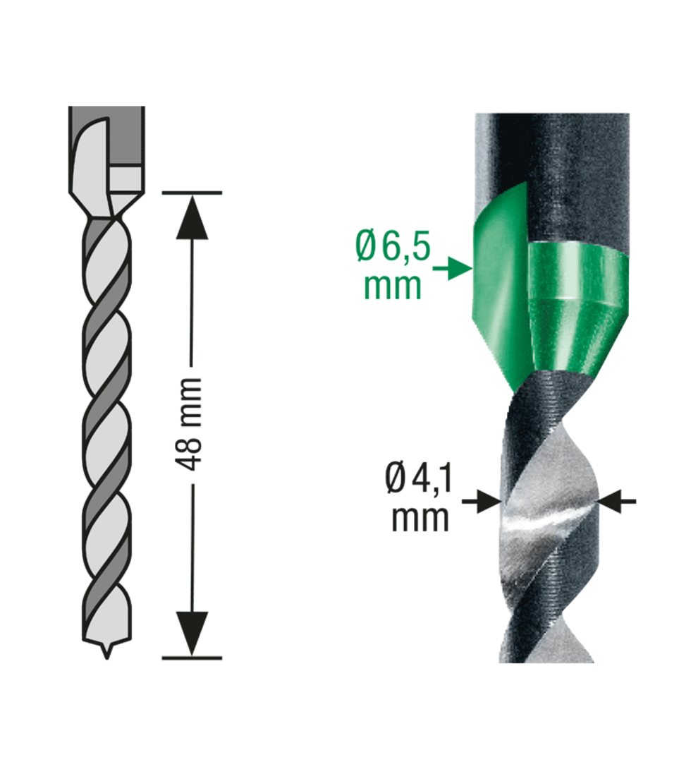 SPAX® Stufenbohrer drill 2 step