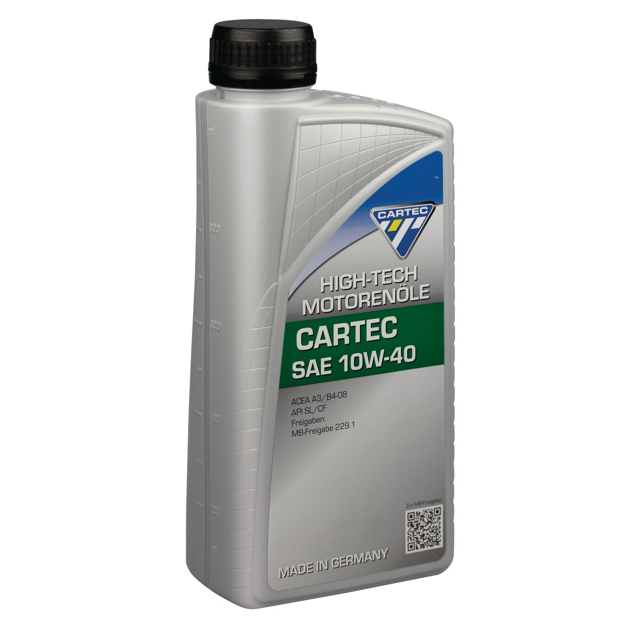 CARTEC Motoröl SAE 10W-40, 1 L