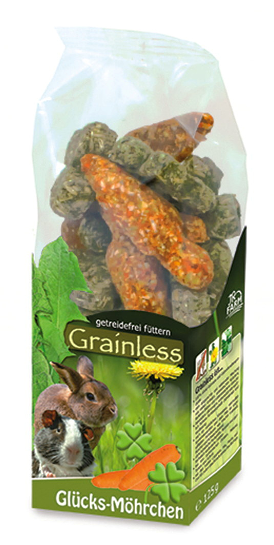 JR Farm® Grainless Glücks-Möhrchen 125 g