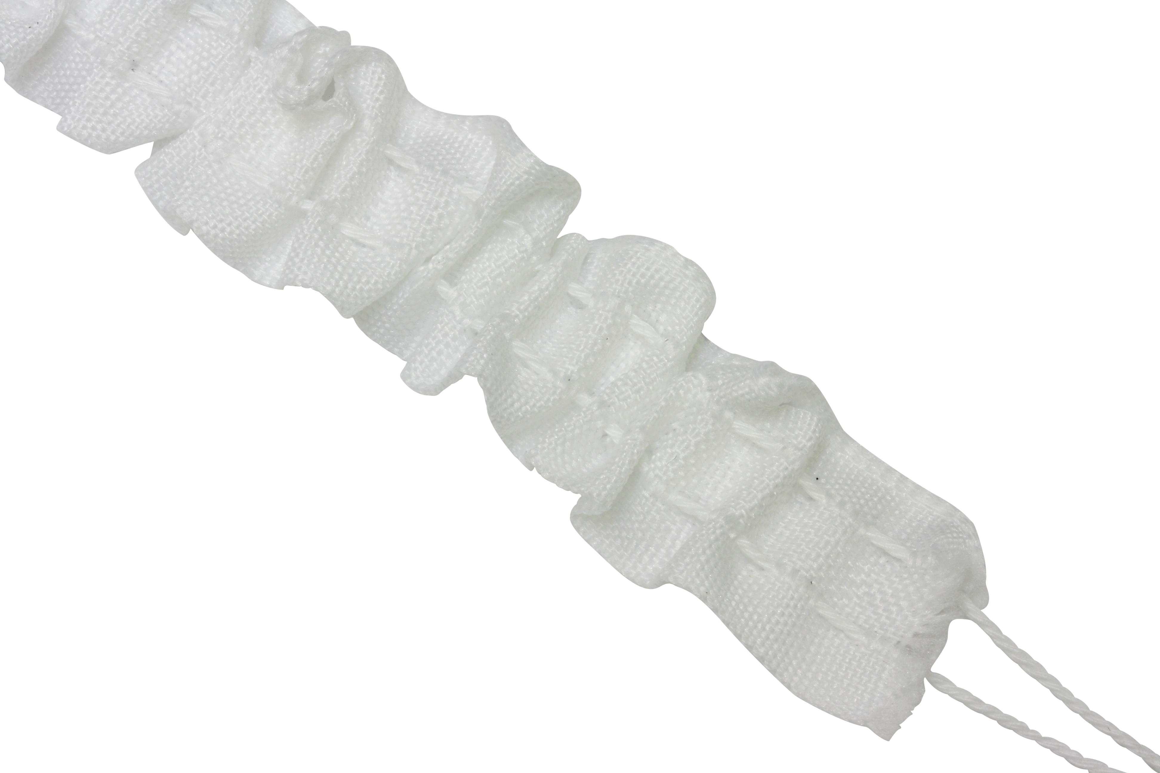 Gardinia® Universal-Gardinenband, Kräuselband, Weiß, 10 m