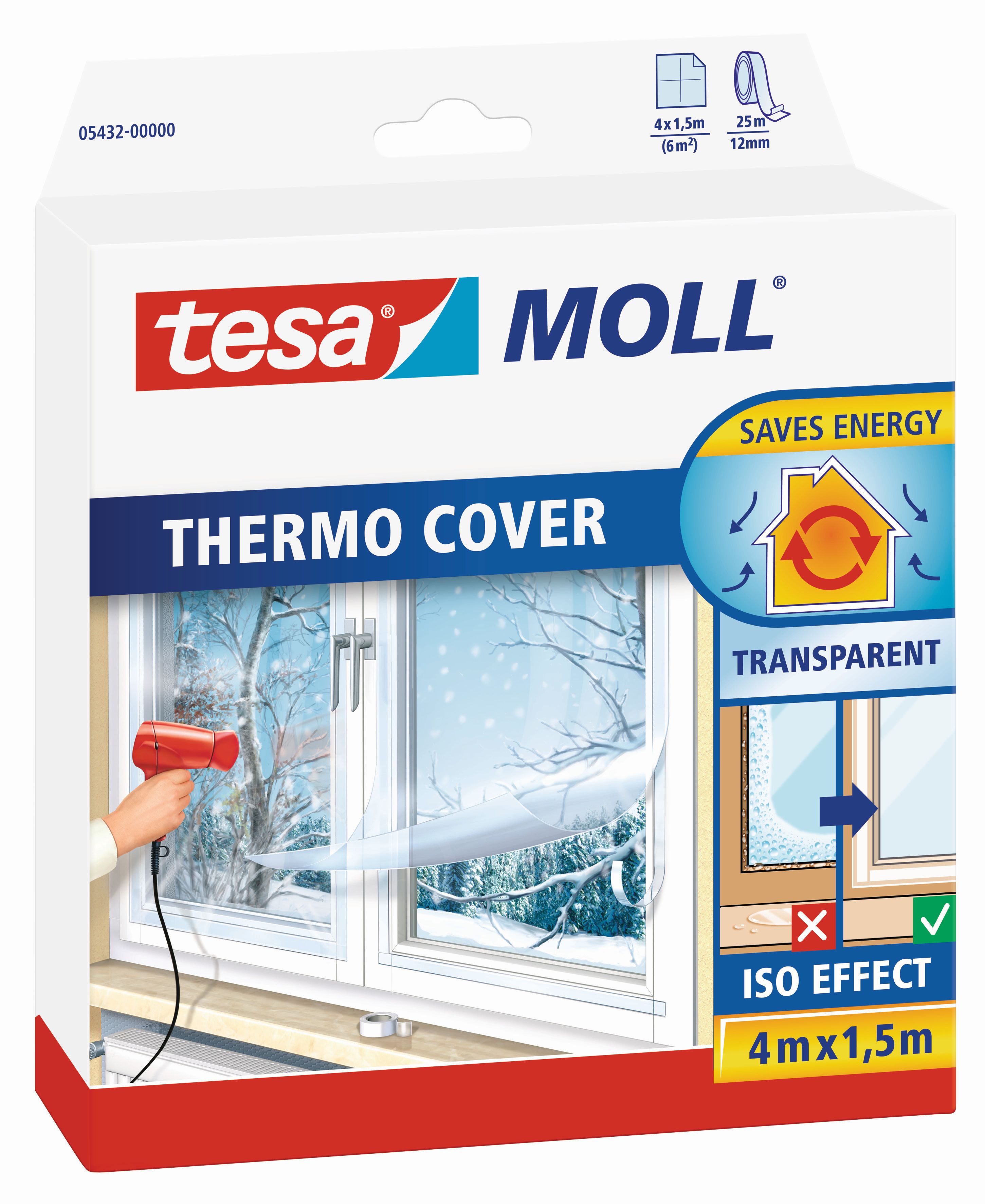 tesa® Thermo Cover Fenster-Isolierfolie