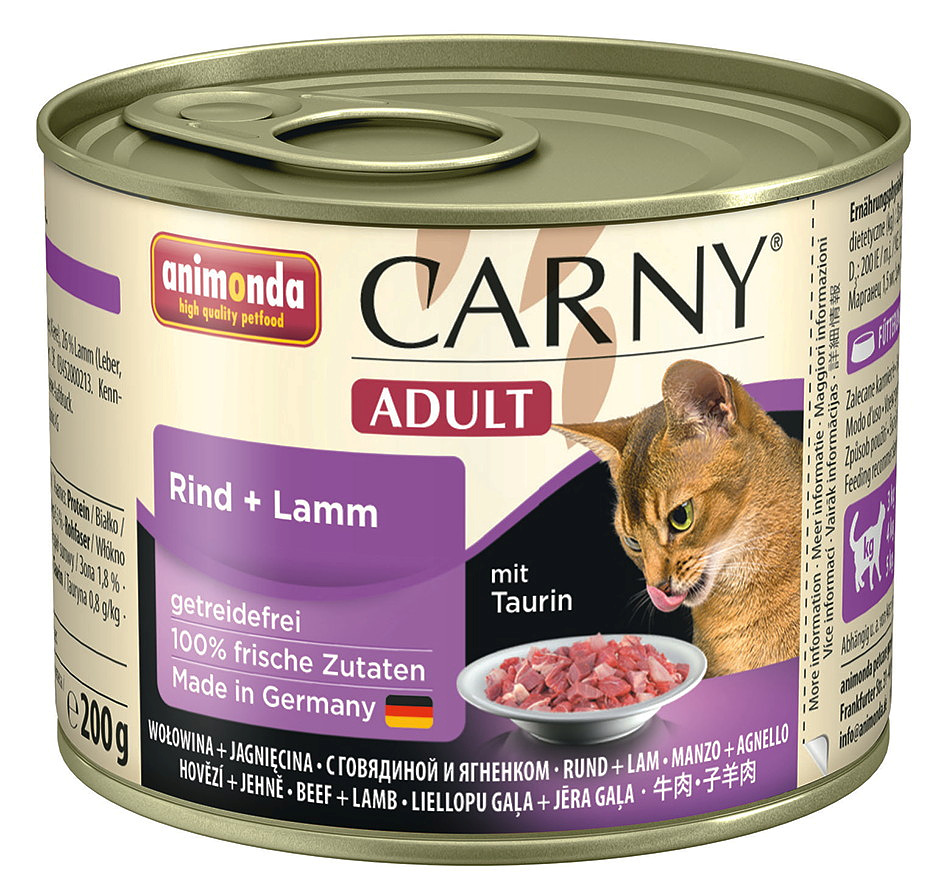 animonda Carny® Adult Rind + Lamm 200 g