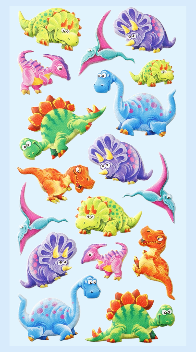 HobbyFun Softy Sticker Dino II