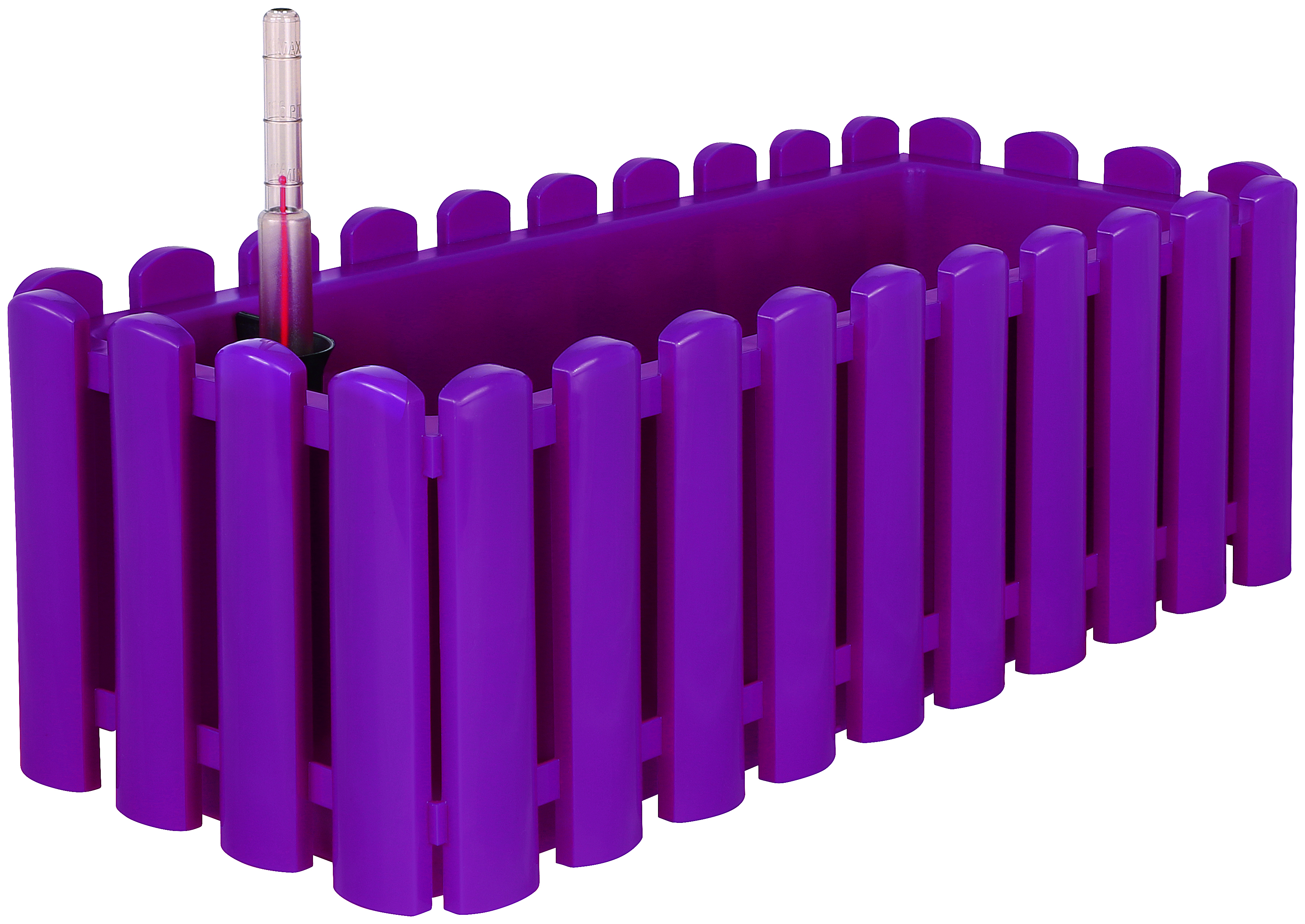 Aqua Palido BWS Blumenkasten ca. 50 cm mit Bewässerungssystem purple