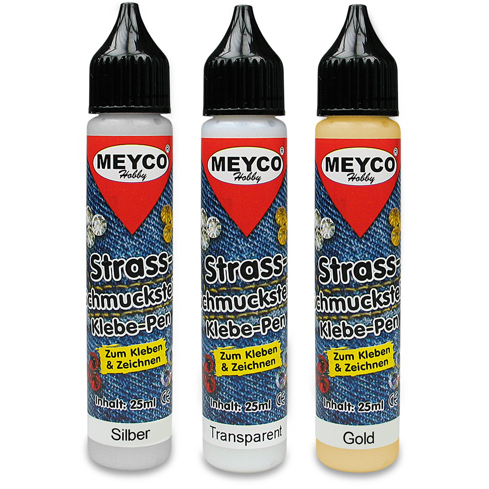 MEYCO® Hobby Straßstein Klebe-Pen, 30 g (25 ml)