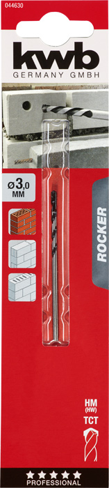 kwb ROCKER® Beton- und Steinbohrer 70/40 mm, ø 3.0 mm