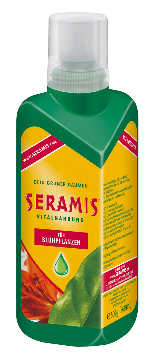 Seramis® Vitalnahrung für Blühpflanzen 500 ml