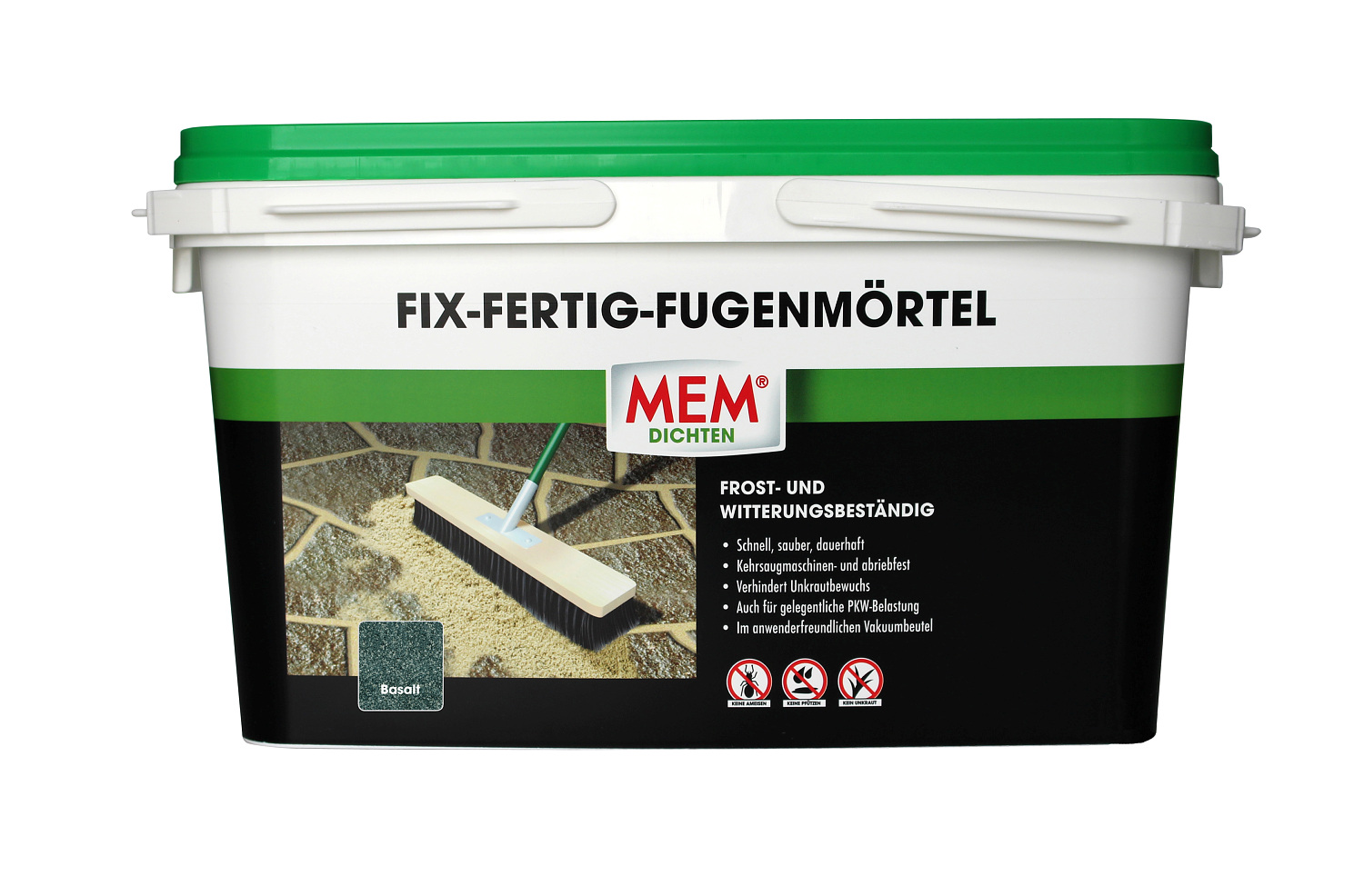 MEM Fix-Fertig-Fugenmörtel 25 kg basalt