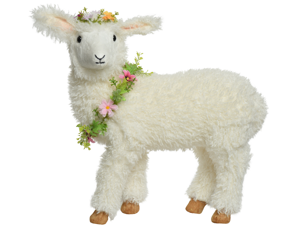 Kaemingk Deko-Figur Schaf stehend