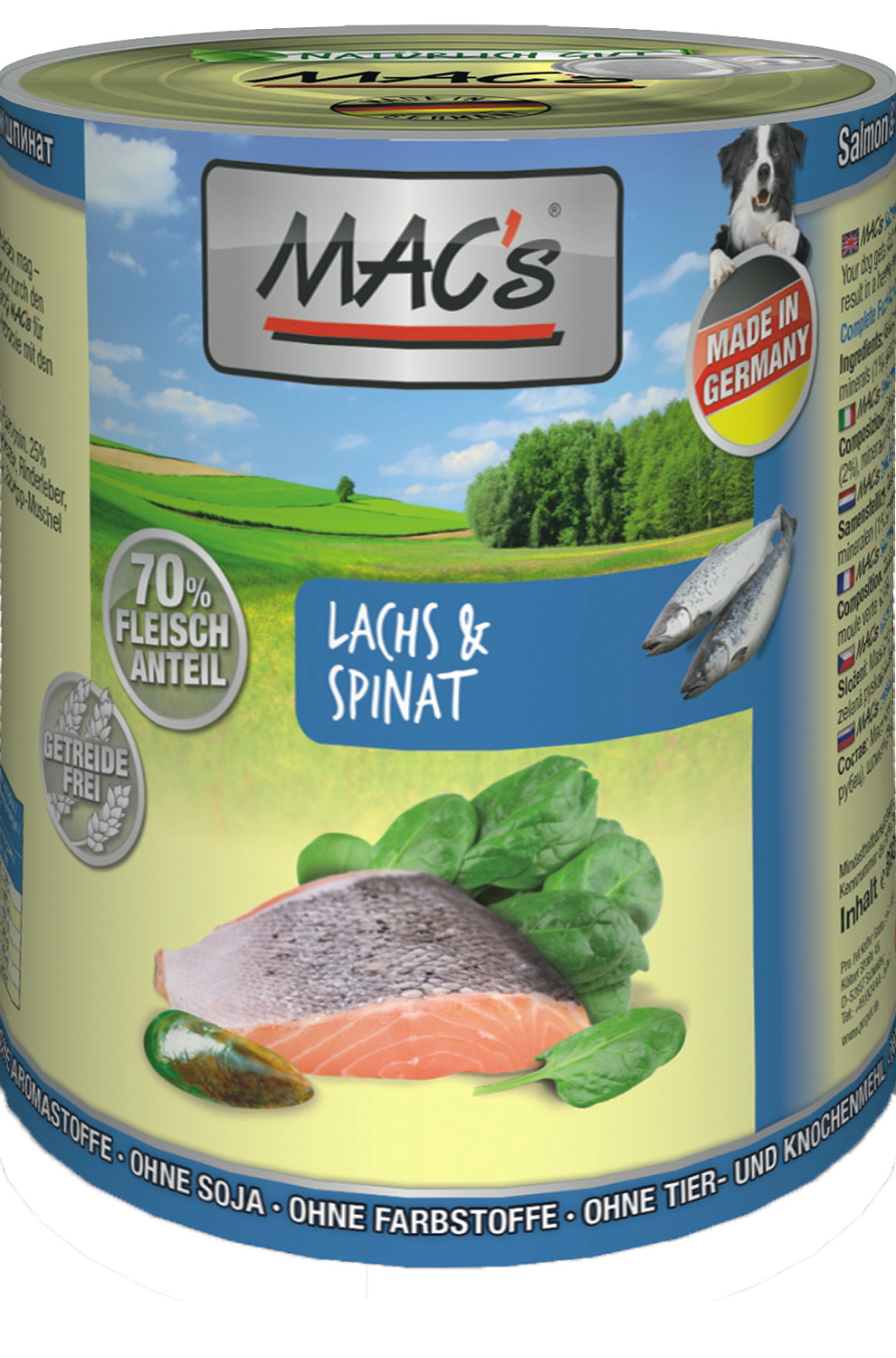 MAC's® Dog Lachs + Spinat 400 g