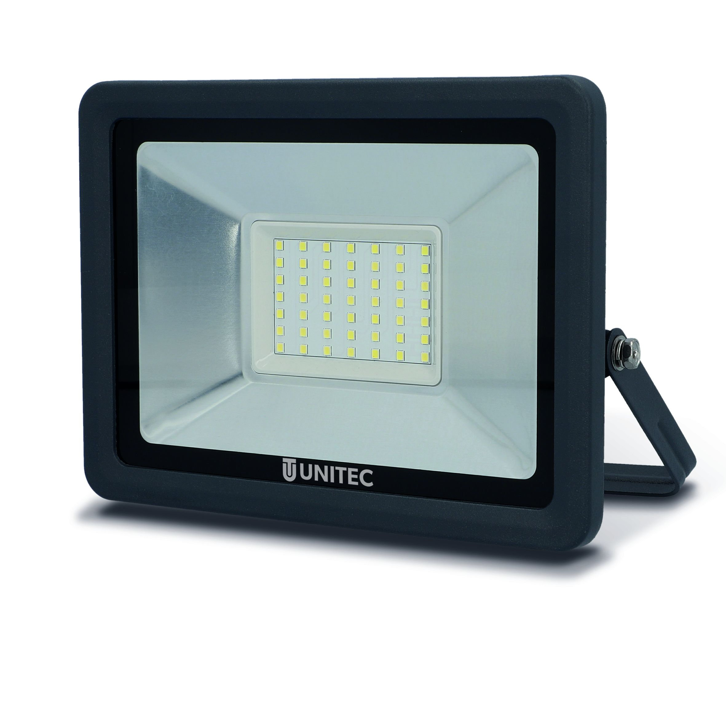 uniTEC LED-Strahler 50 W, 6500 K, 4250 lm, IP65, Anthrazit