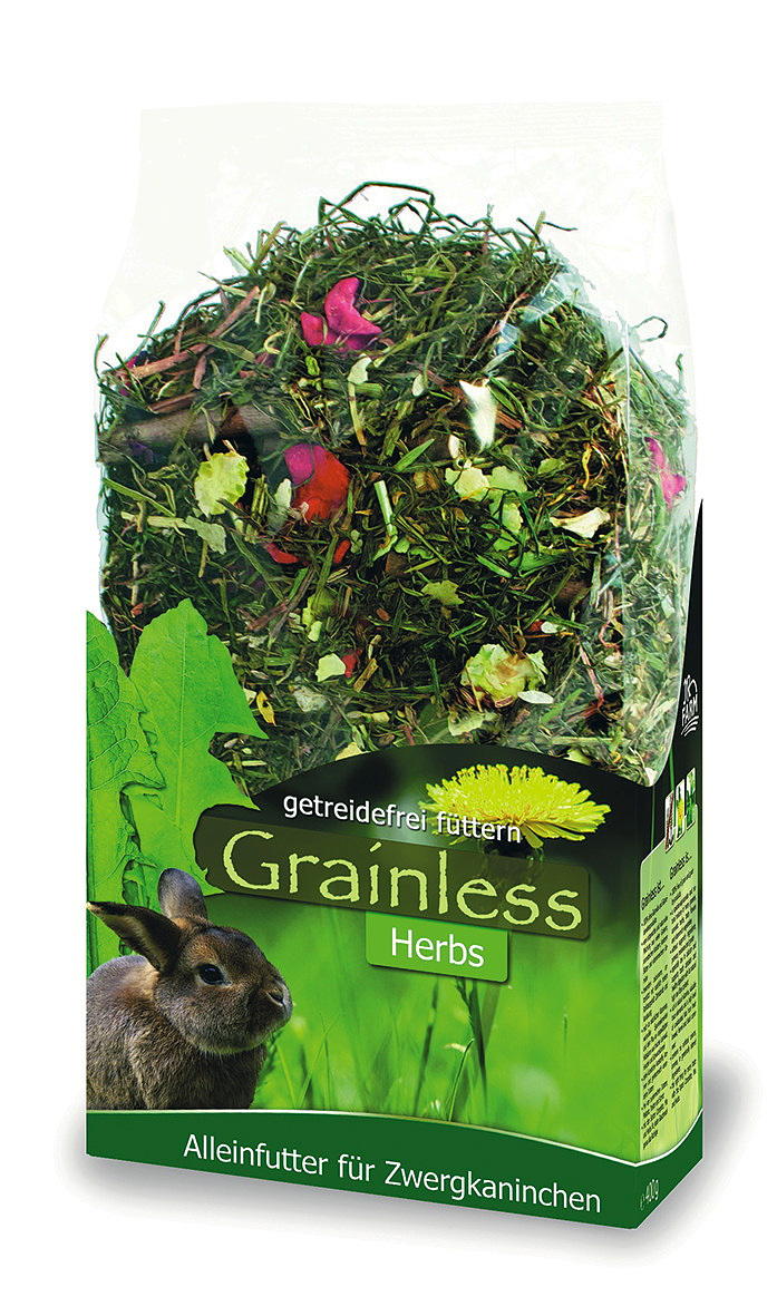 JR Grainless Herbs Zwergkaninchen 400 g