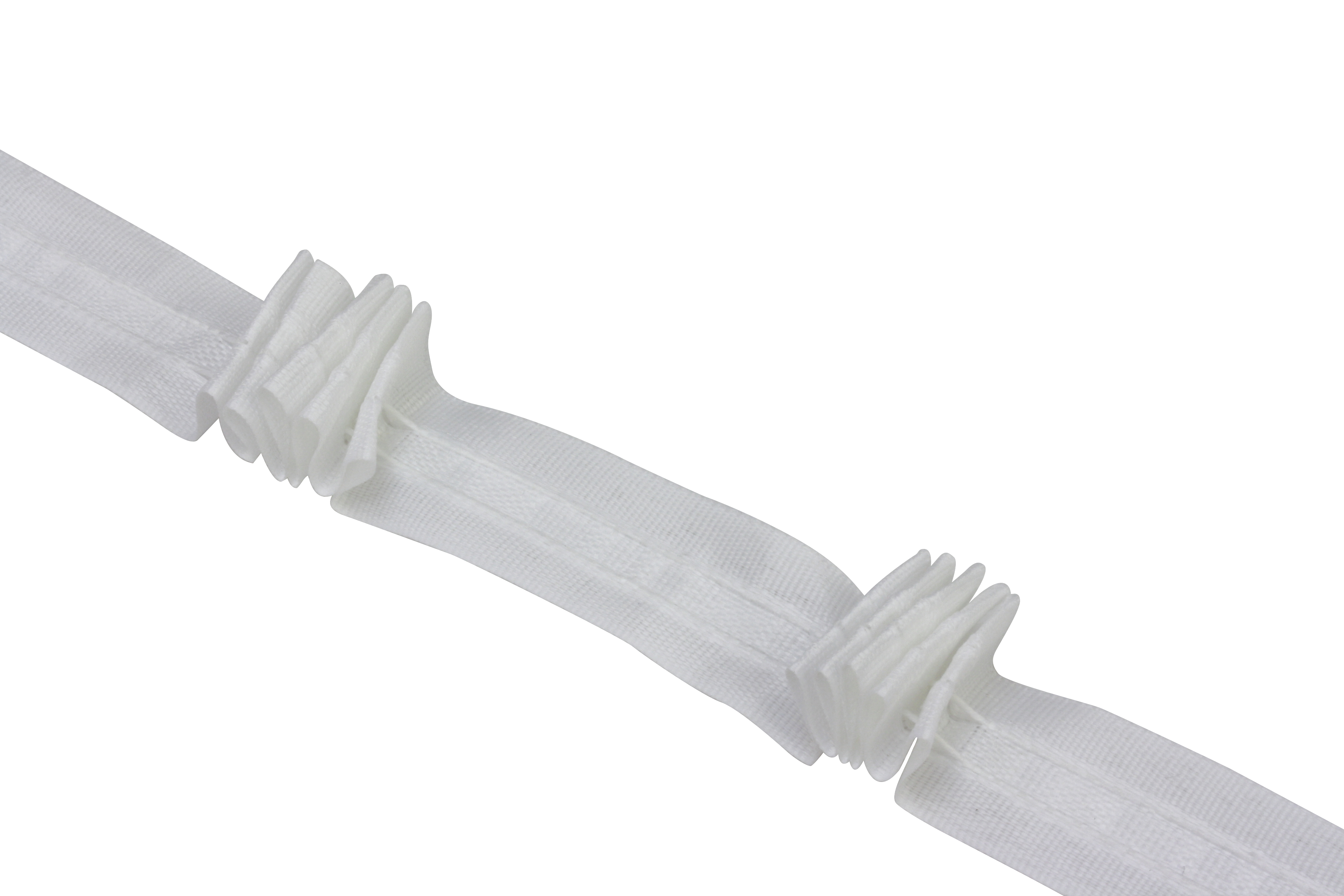 Gardinia® Faltenband 5er Falte, 3:1, Weiß, 10 m