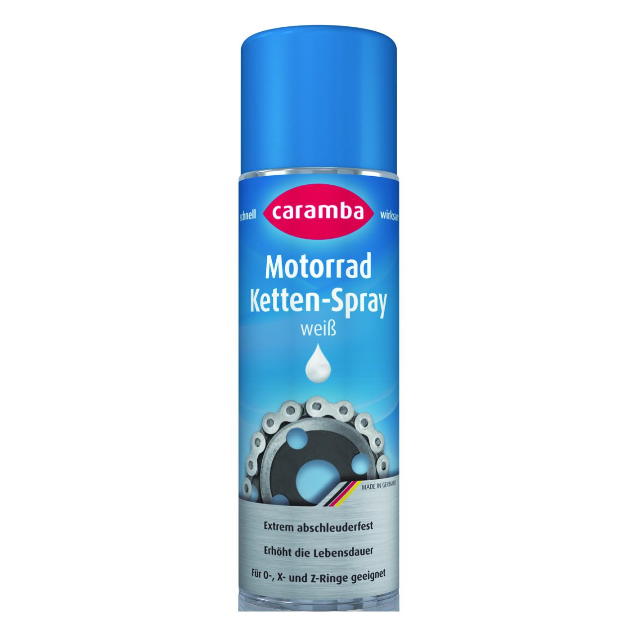 caramba Motorrad Ketten-Spray 300 ml, Weiß