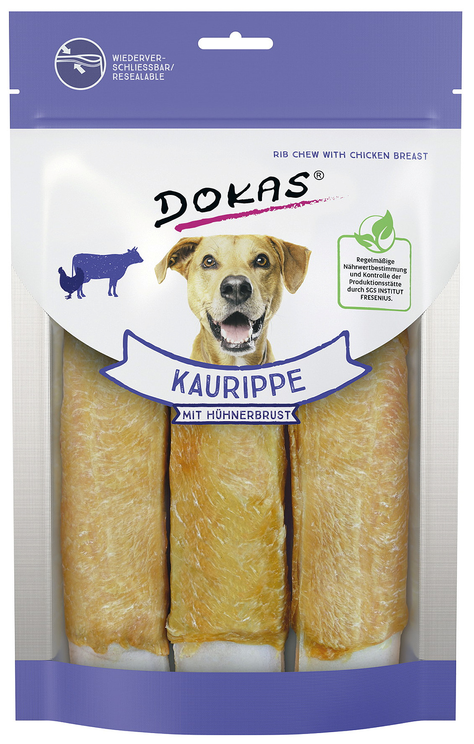 Dokas® Kaurippe mit Hühnerbrust 210 g