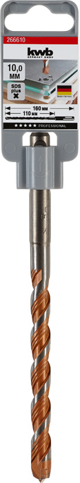 EASY CUT Allzweck-Hammerbohrer mit SDS-Plus Schaft, ø 10.0 mm