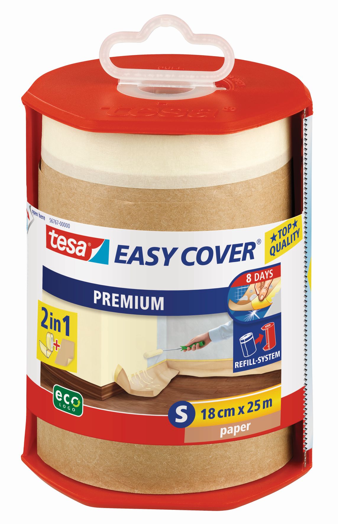 tesa Easy Cover® Premium Abdeckpapier incl. Abroller