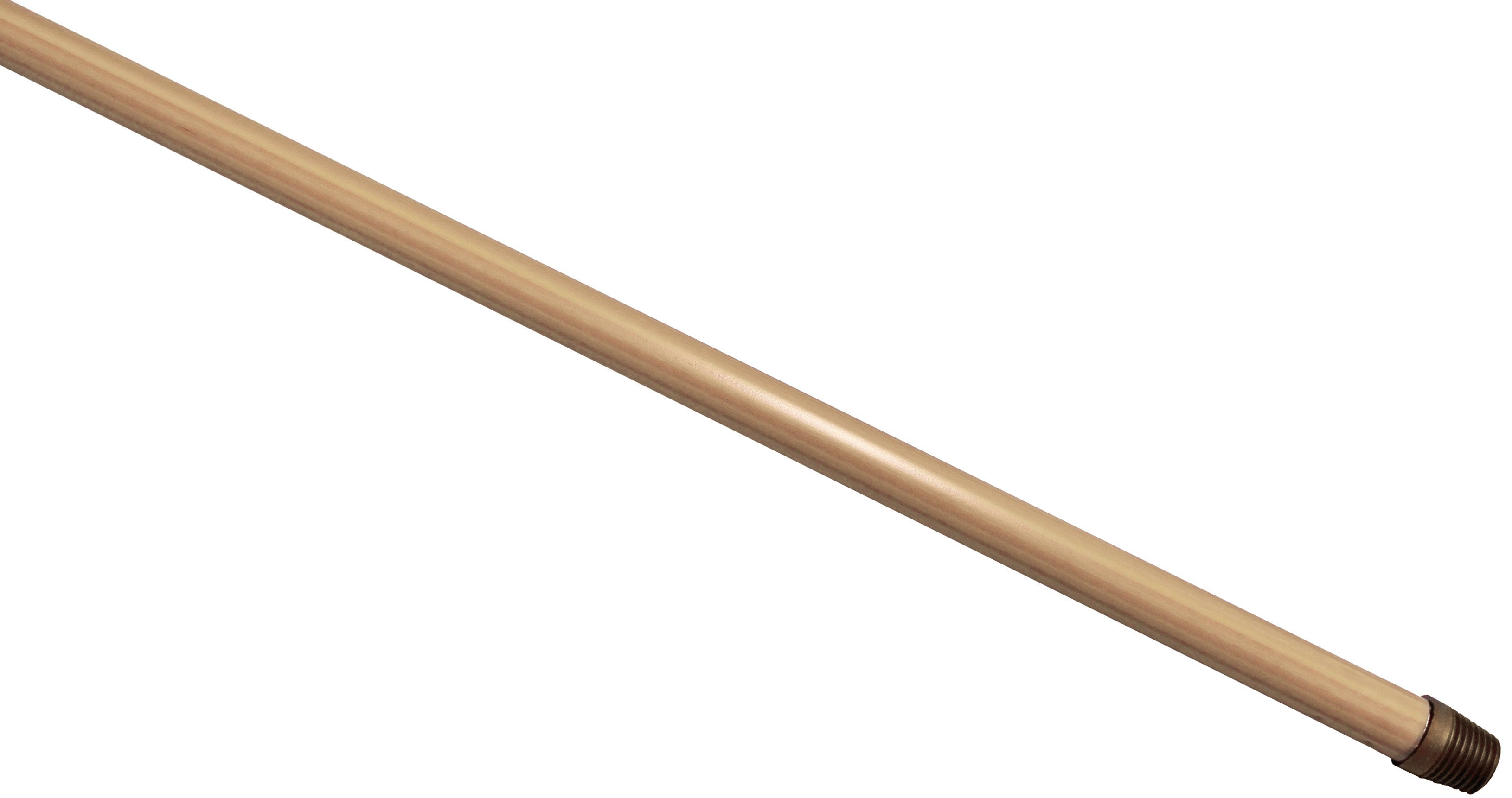 Peggy Perfect® Metall-Stiel, Holzdekor, mit Gewinde, 120 cm