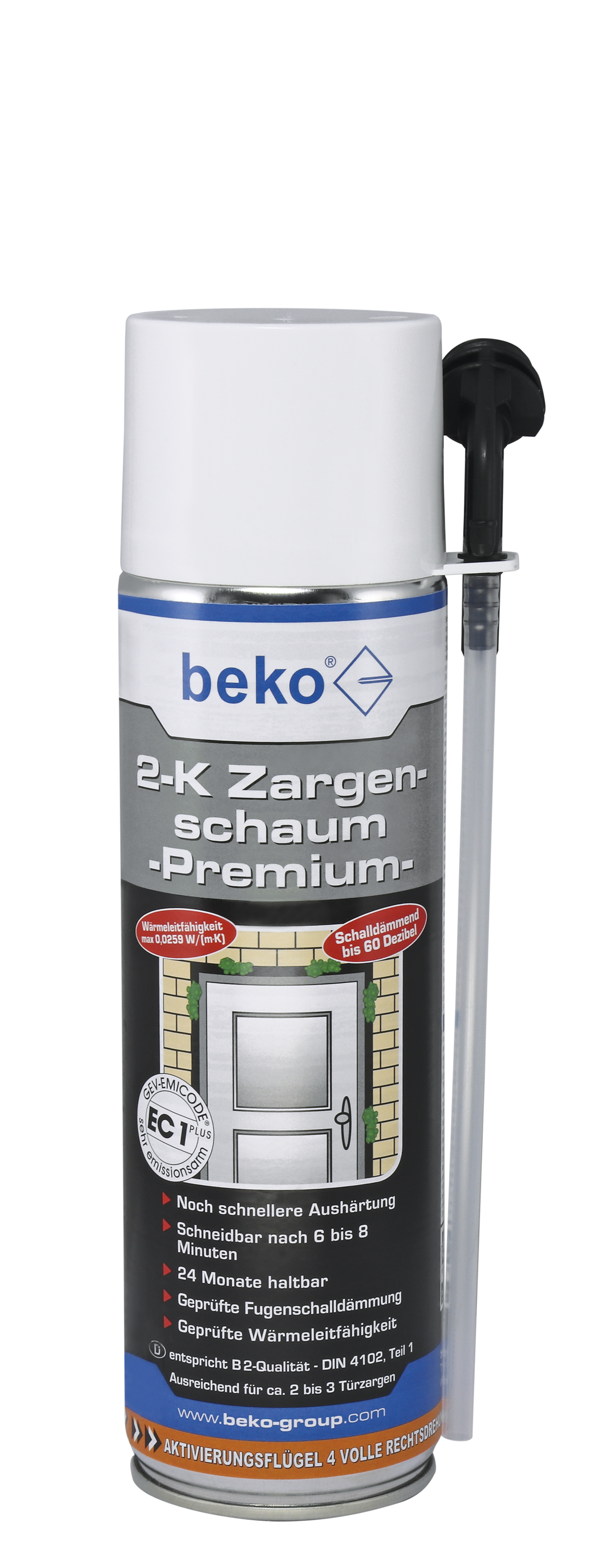 beko® 2-K Zargenschaum -PREMIUM-, 400 ml