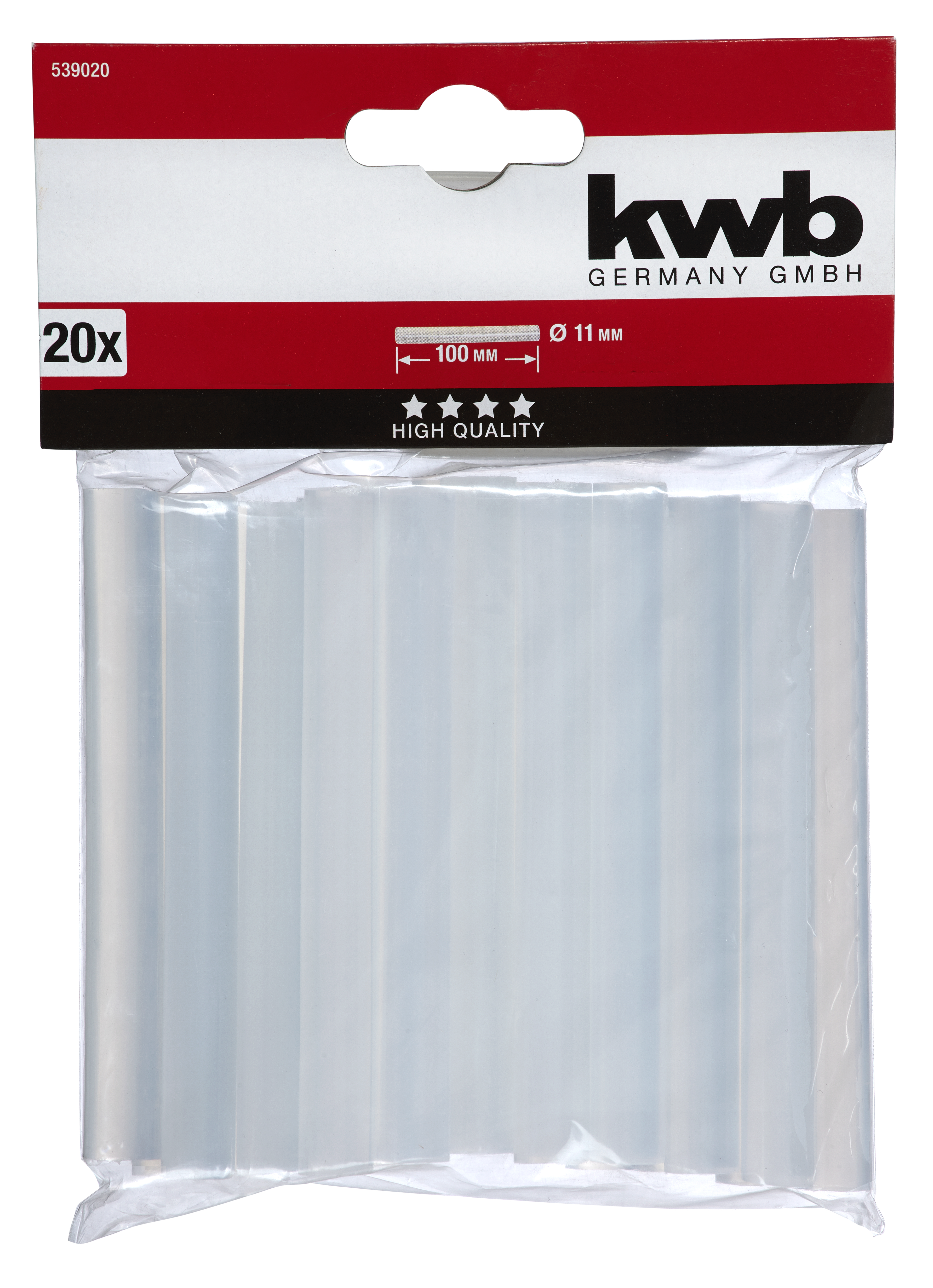 kwb Klebesticks, Ø 11 mm x 100 mm, 20 Stk.